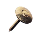 Kép 1/3 - Kárpitos díszszeg, sárgaréz, 8.5x15mm