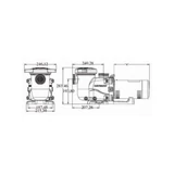 Kép 2/2 - Hayward MAX FLO XL szivattyú, 16m3/h