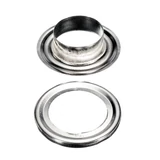 Kép 1/2 - Ponyvakarika, nikkelezett 4mm