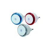 Kép 2/2 - Multicolor LED-es irányfény, alkonykapcsolóval, 3db (kék,piros,fehér)
