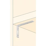 Kép 2/2 - Szegletvas, állítható, horganyzott, 150x70x15x3mm