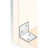 Kép 2/2 - Szegletvas, széles, inox, 40x40x40x2mm