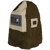 Kép 2/2 - D&J védősisak homokfúvóhoz, univerzális, zöld