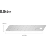 Kép 1/4 - Olfa LB-30B törhető penge, 100x18x0.5mm, 30db