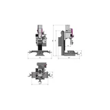 Kép 4/4 - Optimum Optimill MH 22V fúró-marógép