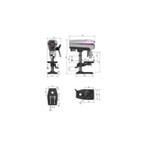 Kép 4/4 - Optimum Optidrill DP 26-T asztali fúrógép, 230 V