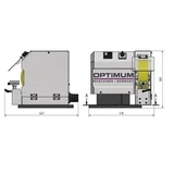 Kép 4/4 - Optimum Optigrind GB 250B sorjázó