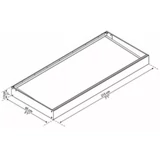 Kép 4/4 - Palram Sophia 2150 bejárati előtető, opálfehér, 17x95x215cm
