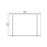 Kép 2/4 - Palram Calisto 1350 bejárati előtető, 136x95x24.5cm