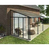 Kép 2/3 - Palram Sierra pergola oldalfal, szürke