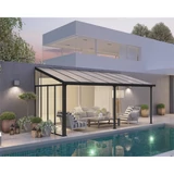 Kép 3/3 - Palram Sierra pergola oldalfal, szürke