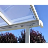 Kép 6/7 - Palram Sierra 3000 alumínium pergola, fehér, 3x3m