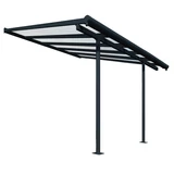 Kép 2/7 - Palram Sierra 3000 alumínium pergola, szürke, 3x3m