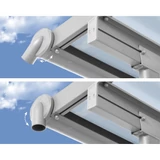 Kép 4/7 - Palram Sierra 5400 alumínium pergola, fehér, 3x5.46m