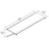 Kép 4/4 - Palram Skylight Utility Shelf függő polc, 104x34.7cm