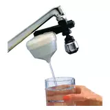 Kép 2/2 - Siroflex Aktívszenes víztisztító berendezés csapszűrővel Fehér