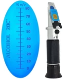 Kép 1/2 - Kézi Refraktométer 4, LED-es fejjel, 0-85%