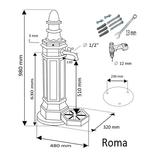 Kép 2/3 - ROMA állókút