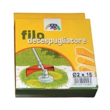 Kép 1/2 - Fűnyíró damil szögletes 2x15m