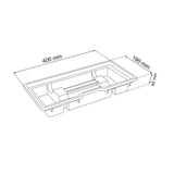 Kép 4/8 - Patrol WheelBox HD gurulós szerszámosláda (71x50x35cm)