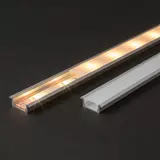 Kép 2/2 - Phenom LED aluminium profil takaró búra, 41011A1-hez, opál, 1000mm