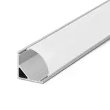 Kép 1/2 - Phenom LED aluminium profil takaró búra, 41012A1-hez, opál, 1000mm