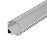 Kép 1/2 - Phenom LED aluminium profil takaró búra, 41012A2-höz, átlátszó, 2000mm