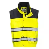 Kép 3/4 - Portwest C466 Hi-Vis Classic Bomber láthatósági dzseki, sárga, S