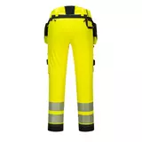 Kép 1/2 - Portwest DX442 Hi-Vis láthatósági, lengőzsebes munkanadrág, sárga, 40