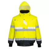 Kép 1/3 - Portwest G465 Glowtex 3in1-ben láthatósági kabát, sárga, 2XL