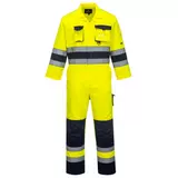 Kép 1/2 - Portwest TX55 Texo Hi-Vis láthatósági overál, sárga-kék, XL