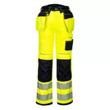 Kép 1/2 - Portwest T501 PW3 Hi-Vis Holster láthatósági nadrág, sárga-fekete, 28