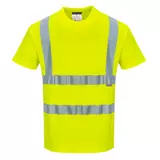 Kép 1/2 - Portwest S170 Cotton Comfort láthatósági póló, sárga, 4XL