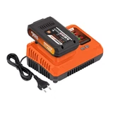 Kép 2/2 - PowerPlus Dual Power akkutöltő, 20/40V, 4A