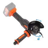Kép 8/8 - PowerPlus POWDP35170 Dual Power akkus sarokcsiszoló 40V, 125mm (töltő és akku nélkül)