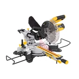 Kép 1/5 - PowerPlus POWX075710S teleszkópos gérvágó fűrész, 1600W (210mm)