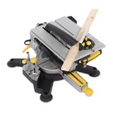 Kép 13/13 - PowerPlus POWX07582 sárga elektromos asztali körfűrész 254mm 1800W