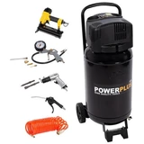 Kép 2/4 - PowerPlus POWX1751 Olajmentes álló kompresszor 1100W, 50l
