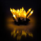 Kép 1/2 - Retlux RXL 231 beltéri gyertya fényfüzér, meleg fehér, zöld kábel, 20LED, 7m