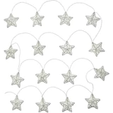 Kép 2/2 - Retlux RXL 249 beltéri csillag fényfüzér, meleg fehér, átlátszó kábel, 16LED, 3m