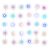 Kép 1/2 - Retlux RXL 260 beltéri fényfüzér, színes, átlátszó kábel, 30LED, 3m