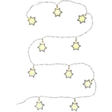 Kép 1/2 - Retlux RXL 270 beltéri csillag fényfüzér, fa, meleg fehér, átlátszó kábel, 10LED, 1.5m