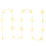 Kép 1/2 - Retlux RXL 274 beltéri fényfüzér, meleg fehér, átlátszó kábel, 20LED, 2m