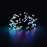 Kép 2/2 - Retlux RXL 361 beltéri-kültéri okos fényfüzér, színes, fekete kábel, 96LED, 9.5m