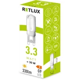 Kép 2/3 - Retlux RLL 460 izzó, G9, 3.3W, LED, WW, meleg fehér