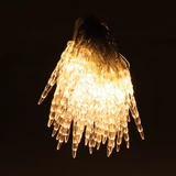 Kép 2/3 - Retlux RXL 447 karácsonyi jégcsap füzér, bel- és kültéri, meleg fehér, 40LED, 4m