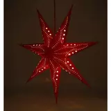 Kép 2/2 - Retlux RXL 362 hétágú csillag, piros, meleg fehér, 10LED