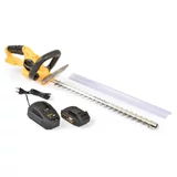 Kép 1/7 - Riwall PRO RAHT 5220 set akkus sövényvágó, 20V (1db 2Ah akkuval és töltővel)