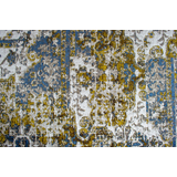Kép 3/3 - Chic Azur vintage hatású szőnyeg, kék-törtfehér, 160x230cm