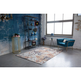 Kép 1/3 - Chic Rusty patchwork hatású szőnyeg, szürke, 160x230cm